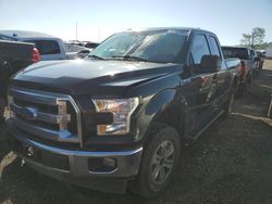 Salvage cars for sale from Copart Davison, MI: 2015 Ford F150 Super Cab