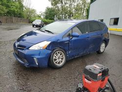 Toyota salvage cars for sale: 2013 Toyota Prius V