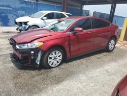 Salvage cars for sale from Copart Riverview, FL: 2014 Ford Fusion S