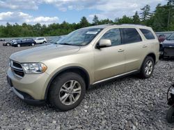 Dodge Durango salvage cars for sale: 2011 Dodge Durango Crew