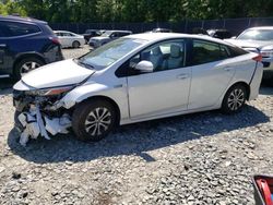 Toyota Prius Prime le salvage cars for sale: 2022 Toyota Prius Prime LE