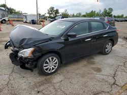 Vehiculos salvage en venta de Copart Pekin, IL: 2015 Nissan Sentra S