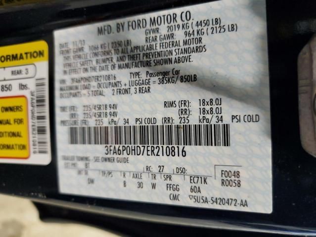 2014 Ford Fusion SE