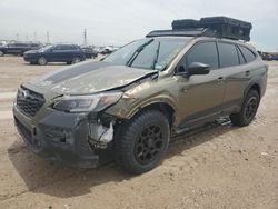 Subaru Vehiculos salvage en venta: 2022 Subaru Outback Wilderness