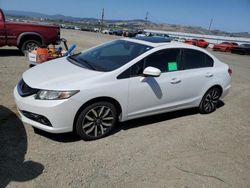 Salvage cars for sale from Copart Vallejo, CA: 2014 Honda Civic EXL
