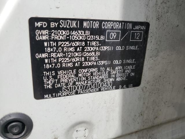2013 Suzuki Grand Vitara Limited