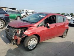 Nissan salvage cars for sale: 2015 Nissan Versa Note S