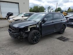 Volkswagen salvage cars for sale: 2021 Volkswagen Tiguan SE