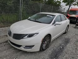 Vehiculos salvage en venta de Copart Cicero, IN: 2015 Lincoln MKZ