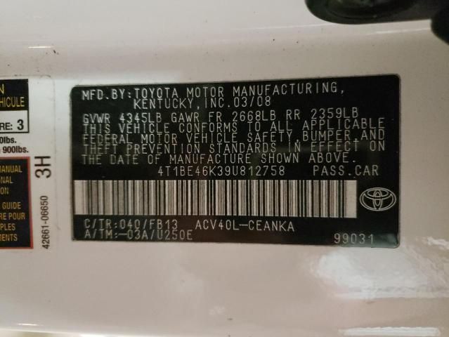 2009 Toyota Camry Base