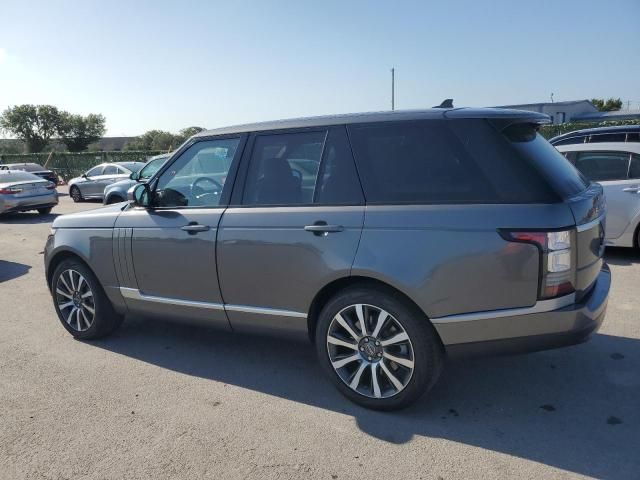 2016 Land Rover Range Rover HSE