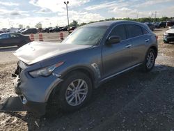 Infiniti QX70 salvage cars for sale: 2017 Infiniti QX70