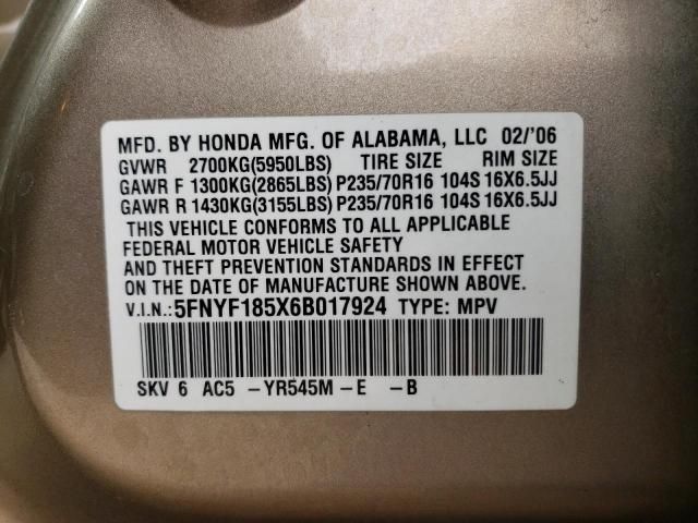 2006 Honda Pilot EX