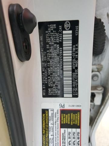 2012 Toyota Camry Base