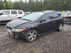 Honda salvage cars for sale: 2007 Honda Civic EX