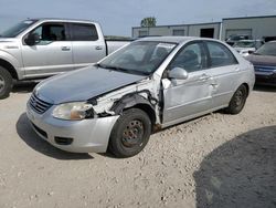Salvage cars for sale from Copart Kansas City, KS: 2008 KIA Spectra EX