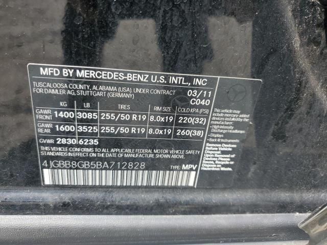 2011 Mercedes-Benz ML 350 4matic