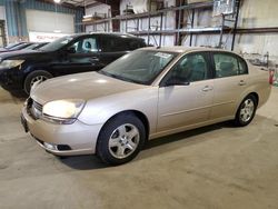 Chevrolet Malibu lt Vehiculos salvage en venta: 2005 Chevrolet Malibu LT