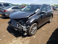 Toyota salvage cars for sale: 2018 Toyota Rav4 HV Limited
