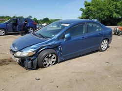 Honda salvage cars for sale: 2010 Honda Civic LX