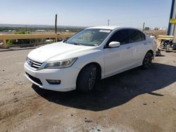Salvage cars for sale from Copart Albuquerque, NM: 2015 Honda Accord Sport