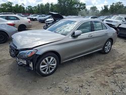 Mercedes-Benz salvage cars for sale: 2019 Mercedes-Benz C 300 4matic