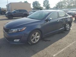 KIA salvage cars for sale: 2015 KIA Optima LX