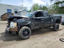 Salvage cars for sale from Copart Lyman, ME: 2009 Chevrolet Silverado K2500 Heavy Duty LT