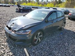 Salvage cars for sale from Copart Windham, ME: 2018 Volkswagen GTI S