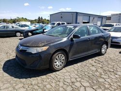 Salvage cars for sale from Copart Vallejo, CA: 2012 Toyota Camry Base