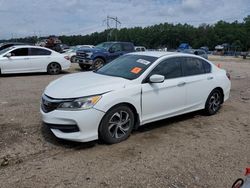 Salvage cars for sale from Copart Greenwell Springs, LA: 2017 Honda Accord LX
