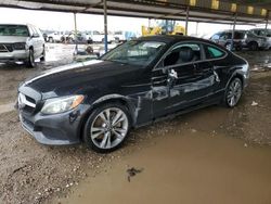 Mercedes-Benz salvage cars for sale: 2017 Mercedes-Benz C300