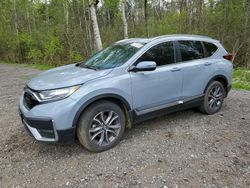 Salvage cars for sale from Copart Bowmanville, ON: 2021 Honda CR-V Touring