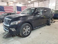Salvage cars for sale from Copart Columbia, MO: 2016 Infiniti QX80