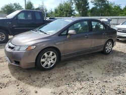 Salvage cars for sale from Copart Midway, FL: 2010 Honda Civic LX