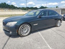 BMW 750 LI salvage cars for sale: 2012 BMW 750 LI