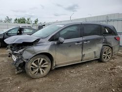 Salvage cars for sale from Copart Nisku, AB: 2019 Honda Odyssey Touring