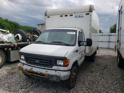 Ford salvage cars for sale: 2005 Ford Econoline E350 Super Duty Cutaway Van