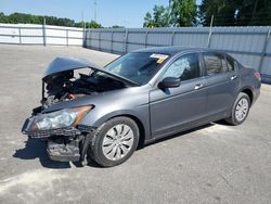 Salvage cars for sale from Copart Dunn, NC: 2012 Honda Accord LX