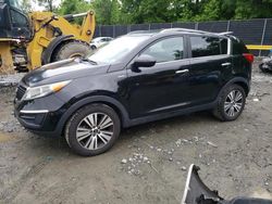 KIA Sportage salvage cars for sale: 2016 KIA Sportage EX