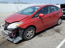Salvage cars for sale from Copart Van Nuys, CA: 2011 Toyota Prius