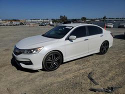 Honda Accord salvage cars for sale: 2016 Honda Accord Sport