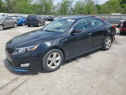 Salvage cars for sale from Copart Ellwood City, PA: 2015 KIA Optima LX