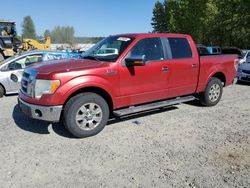Salvage cars for sale from Copart Arlington, WA: 2010 Ford F150 Supercrew