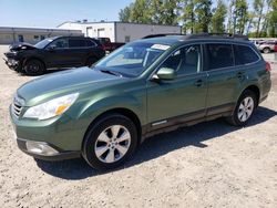 Salvage cars for sale from Copart Arlington, WA: 2011 Subaru Outback 2.5I Limited