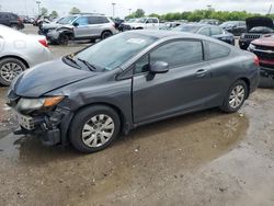 Honda Civic lx salvage cars for sale: 2012 Honda Civic LX