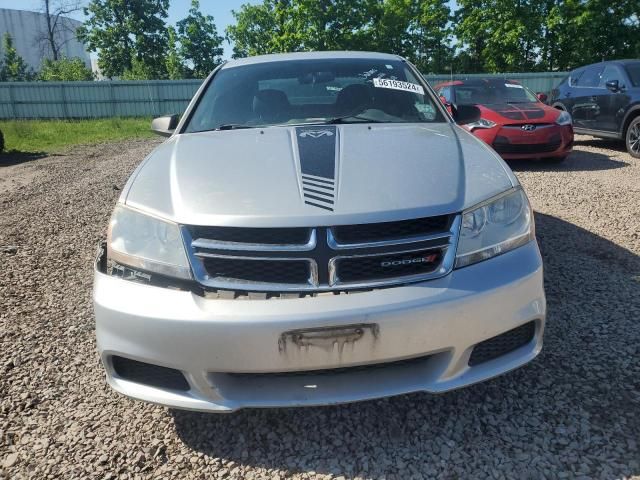 2012 Dodge Avenger SE