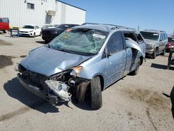Salvage cars for sale from Copart Tucson, AZ: 2010 Toyota Sienna CE