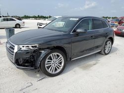 Salvage cars for sale from Copart Arcadia, FL: 2019 Audi Q5 Premium Plus