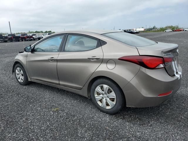 2016 Hyundai Elantra SE